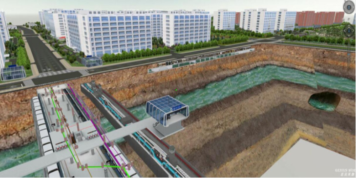 動態獲取地下空間數據及三維重構